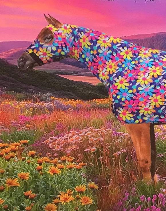 SLEEZEE PRINT WITH ZIPPER HAZY DAISY