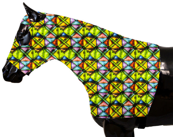 SLEEZEE PRINT WITH ZIPPER STAINED GLASS