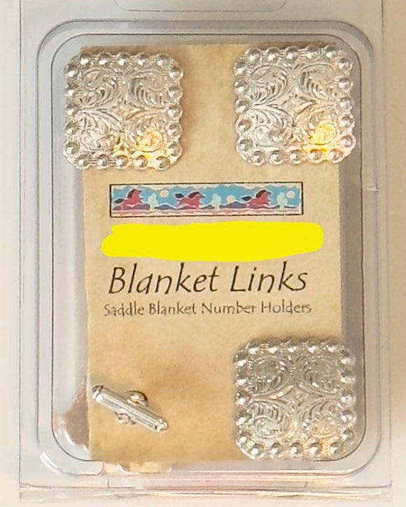 Nummernhalter mit Manschettenknopf IGI 01 Farbe Silber