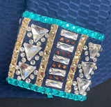 FULL ZIPPER BLOUSE HEXA. NAVY