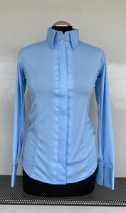 FULL ZIPPER BLouse STRETCH. Lycra
