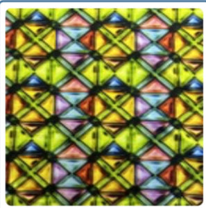 FULL BODY PRINT STAINED GLASS