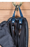 STAARTZAK VOOR 2 EXTENTIES LUXE kleur ZWART en Blauw