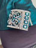 HAND MADE SHOW Blouse  Metallic Texture Stretch   Kleur 16