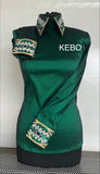 HAND MADE SHOW Blouse  TAFETTA  GROEN