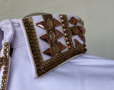 FULL  ZIPPER  BLouse   WIT