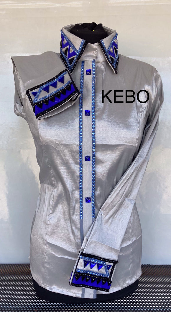 HAND MADE SHOW Blouse Grijs