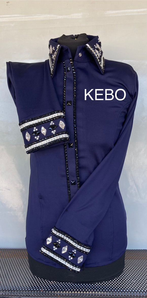 HAND MADE SHOW Blouse Blauw