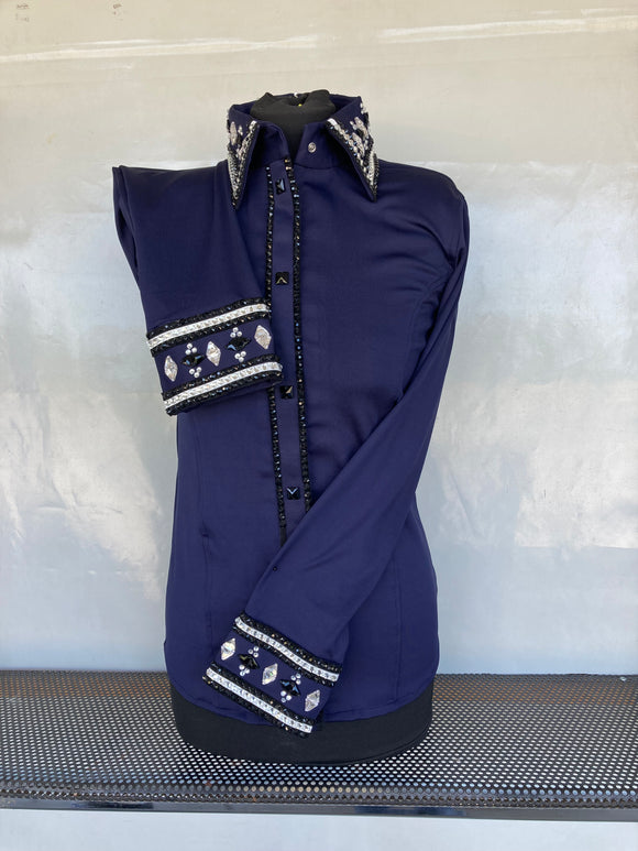 HAND MADE SHOW Blouse Blauw