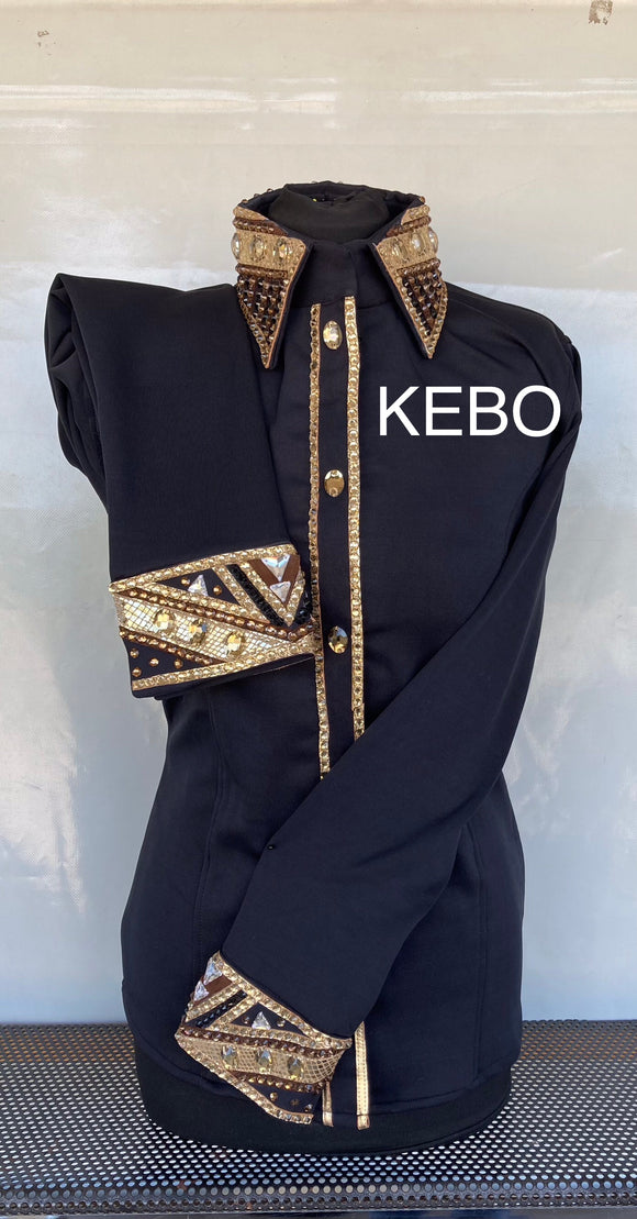 HAND MADE SHOW Blouse Zwart