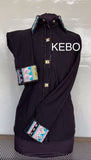 HAND MADE SHOW Blouse nieuwe Lycra  Zwart