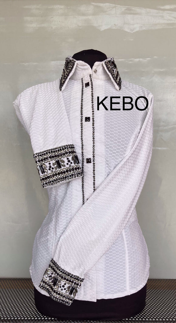 HAND MADE SHOW Blouse nieuwe Lycra Wit