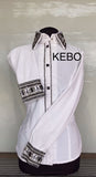 HAND MADE SHOW Blouse nieuwe Lycra Wit
