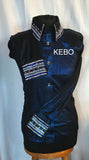 HAND MADE SHOW Blouse  Metallic Texture Stretch