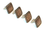 nummerhouder met Manchetknoop IGI 02 Copper